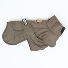 Попона для больших собак, мембранная ткань, размер 4XL (ДС 58, ОШ 58, ОГ 74-84 см), хаки - Фото 9