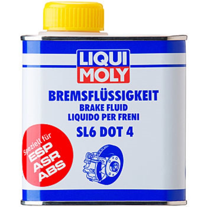 Тормозная жидкость Liqui Moly Bremsenflussigkeit SL6 DOT 4, 0,5 л - Фото 1