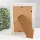 Фоторамка пластик 10х15 см "Чёрные линии на белом" 18,5х13,5 см - фото 22523000