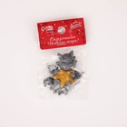 Магнит новогодний «Новый год: Счастья», 5,5 х 5 см - фото 25555132