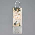 Пакет под бутылку «Шампанское», 13 x 36 x 10 см 9531530