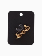 Брошь «Молекула» ДНК, цвет золото - Фото 4