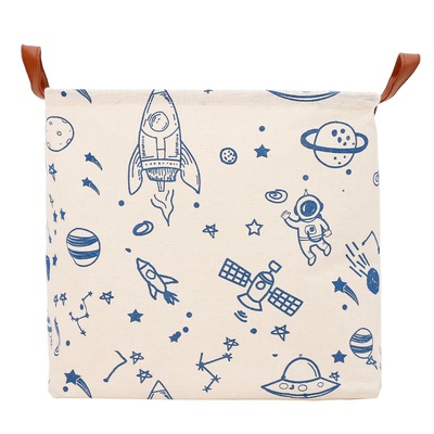 Корзинка для игрушек «В космосе», 30 × 30 см