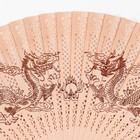 Веер дерево сандал "Китайские драконы" h=18 см - фото 22523385