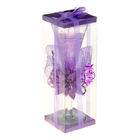 Свеча гелевая "Нежный цветок", цвет фиолетовый - Фото 2