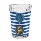 Граненый стакан "Военно-морской флот"с орденом (150 мл) - Фото 1