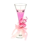Свеча гелевая "Королевский цветок", цвет розовый - Фото 1
