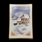 Картина керамическая "Зимняя ночь", 1,5 × 22 × 32 см - Фото 1
