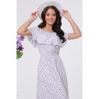 Платье женское «Цветочный грильяж», размер 54 - Фото 3