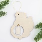 Подвеска на елку «Дракон», 8,9 х 9,1 см - фото 22715994