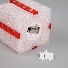 Светодиодная фигура «Подарок белый» 8 см, пластик, батарейки AG13х3, свечение мульти (RGB) - Фото 6
