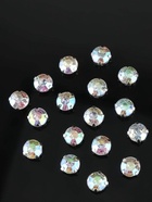 Стразы пришивные «Шатон», круглые, в цапах, с голографией, d=10 мм, 20 шт. - Фото 2