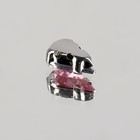Стразы пришивные «Капля», в оправе, 6 × 10 мм, 50 шт, цвет розовый - Фото 3