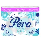 Туалетная бумага Pero, 3 слоя, 12 рулонов - Фото 1