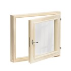 Окно для бани, 50×60 см, двойное стекло, липа - Фото 4