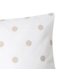 Наволочка «Крошка Я. Горошек» 40×60 см, молочная, бязь, хлопок 100% - фото 53041282