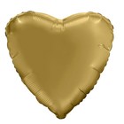 Шар фольгированный 19" «Мистик золото», сердце - фото 321392031