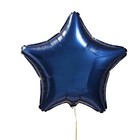 Шар фольгированный 19" «Тёмно-синий», звезда - фото 321392043