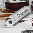 Пергамент для выпечки "Газета" 30 см х 25 м - фото 26530176