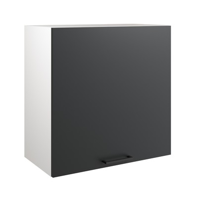 Шкаф навесной «Симпл 600», 600×300×600 мм, цвет антрацит/белый