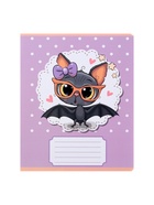 Комплект тетрадей из 10 штук, 12 листов в узкую линию Calligrata «Милашки с бантиком», обложка мелованная бумага, ВД-лак, блок офсет, 5 видов по 2 штуки - Фото 7