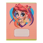 Комплект тетрадей из 10 штук, 12 листов в узкую линию Calligrata "Модница", обложка мелованная бумага, ВД-лак, блок офсет, 5 видов по 2 штуки - фото 25525671