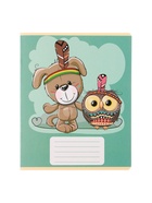 Комплект тетрадей из 10 штук, 12 листов в линию Calligrata "Тигрёнок", обложка мелованный картон, блок офсет, 5 видов по 2 штуки - фото 24663863