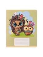 Комплект тетрадей из 10 штук, 12 листов в линию Calligrata "Тигрёнок", обложка мелованный картон, блок офсет, 5 видов по 2 штуки - фото 24663864