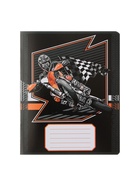 Тетради 10 штук, 18 листов в клетку Calligrata Racing, обложка мелованная бумага, ВД-лак, блок офсет, 5 видов по 2 штуки - Фото 7