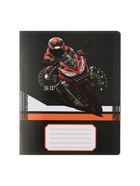 Комплект тетрадей из 10 штук, 18 листов в клетку Calligrata «Racing», обложка мелованная бумага, ВД-лак, блок офсет, 5 видов по 2 штуки - фото 60817964