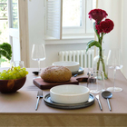 Скатерть «Этель» ECO, 136×220 ±6 см, 70% хлопок, 30% лён, 190 г/м², оливковая - Фото 2