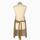 Фартук кухонный Этель ECO, 60×70 см, 70% хлопок, 30% лён, 190 г/м², оливковый - Фото 8