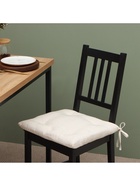 Подушка на стул «Этель» ECO, 42×42 см, молочная - Фото 7