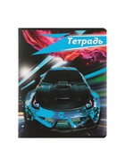 Комплект тетрадей из 10 штук, 24 листа в клетку Calligrata "Тачки", обложка мелованный картон, ВД-лак, блок офсет, 5 видов по 2 штуки - фото 24427730