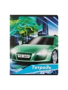 Комплект тетрадей из 10 штук, 24 листа в клетку Calligrata "Тачки", обложка мелованный картон, ВД-лак, блок офсет, 5 видов по 2 штуки - фото 24427731