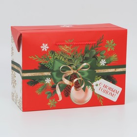 Пакет‒коробка «Новые желания», 28 × 20 × 13 см