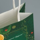 Пакет крафтовый «Тепло Нового года», 15 × 10 × 6 см - Фото 6