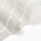 Cкатерть Доляна Клетка цв.серый 106*152 см - фото 25389469