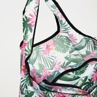 Сумка хозяйственная без застёжки, цвет голубой/зелёный - фото 22556312