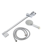 УЦЕНКА Набор для душа ZEIN H03, стойка с держателем, шланг 150 см, лейка 3 режима, хром 9911536