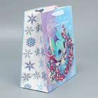 Пакет подарочный новогодний ламинированный вертикальный«С Новым годом», ML 23 х 27 х 11,5 см, Новый год - фото 24254641