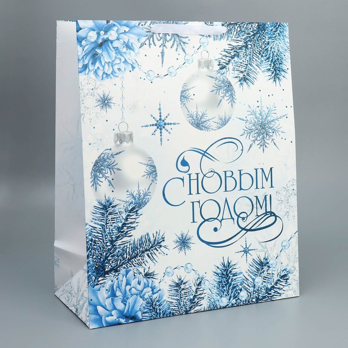 Пакет ламинированный вертикальный «Новогоднее чудо», XL 40 × 49 × 19 см - Фото 1