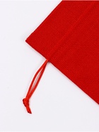 Мешочек подарочный в наборе 3 шт «С Новым годом!», с шильдиком, 20 × 30 см - фото 119635253