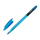 Набор шариковых ручек 12 цветов, однотонный цвет корпуса, в блистере - Фото 2