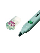 Набор маркеров-текстовыделителей «Лапки с нотами», 6 цветов, скошенный наконечник, узел 5 мм - Фото 4