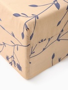 Простыня на резинке 2-спальная «Этель» Flowers (вид 1), 160×200+25 см, поплин - Фото 5