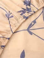 Простыня на резинке 2-спальная «Этель» Flowers (вид 1), 160×200+25 см, поплин - Фото 6