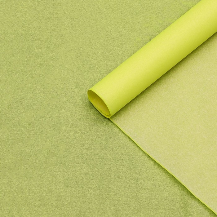 Бумага упаковочная тишью,"Неоновая серия", желтый , 50 см х 66 см