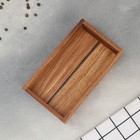 Салфетница-органайзер кухонный Adelica, 2в1, с отделением под чай и специи, 21×12×5,5 см, дуб - Фото 5