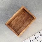 Органайзер деревянный для кухонных принадлежностей Adelica, с ручками, 17×12×9 см, дуб - фото 4388916